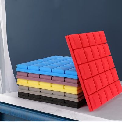 他の標準形の音響パネル 自動粘着テープ付き 5 キノコ 50*50*5cm 防音スポンジ