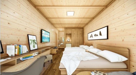 主な材料 パイン 快適 インテリア 屋外 商業 活動 コンテナハウス