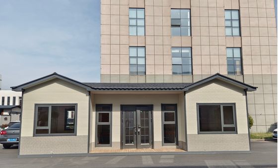 軽鋼構造 フレーム プレファブハウスのためのフラットパック コンテナ ビラ 携帯住宅