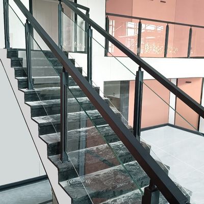 アパート ベランダ レンディング 屋外 アルミニウム 階段 デッキ レンディング 壁 装着