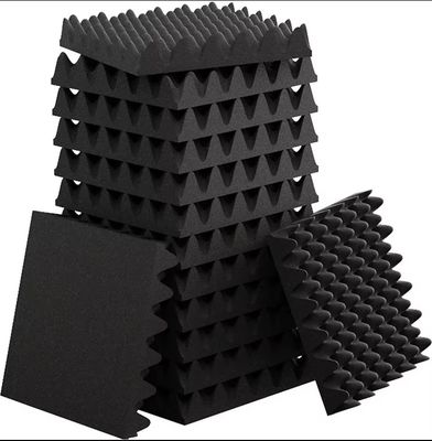 製造者の超音響隔離材料 PU 泡 14-60kg/m3密度 黒