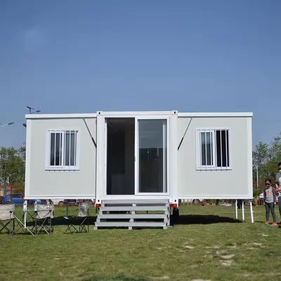 豪華な製造リビングコンテナのための屋外鋼モジュール型ポータブルボックスヴィラハウス
