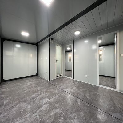 屋外 フラットパック コンテナ プリファブリックホーム 軽鋼サンドイッチパネル モジュールハウス