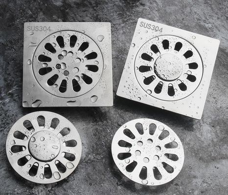 304 スタッドレスタイヤ バスルーム と キッチン 床 排水 現代の デザイン スタイル