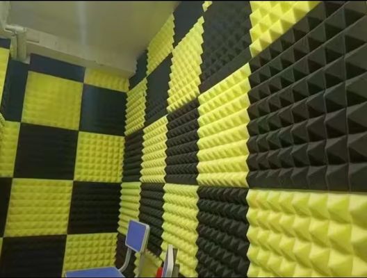 ホワイト 100% 防音 吸い込み ポリエステル繊維 アコースティック パネル
