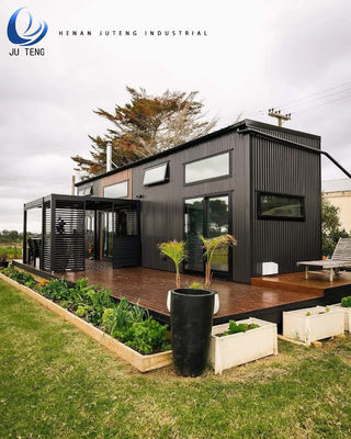 最も人気のあるスタイル 鋼のフラットパックコンテナで木製の建築物