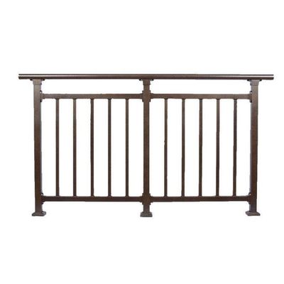 オフィス 建物 バランコ アルミ ハンドリル 現代のデザインと床のマウント