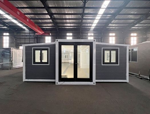 オーダーメイド 20ft 40ft 拡張可能 折り畳み可能なコンテナハウス 供給業者向け 鉄鋼コンテナハウス