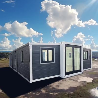 オーダーメイド 20ft 40ft 拡張可能 折り畳み可能なコンテナハウス 供給業者向け 鉄鋼コンテナハウス