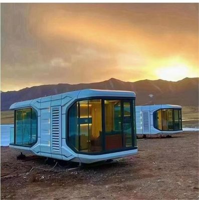 モジュール型宇宙カプセルハウス ホテル・ヴィラ 豪華なプリファブデザイン ポストモダン様式