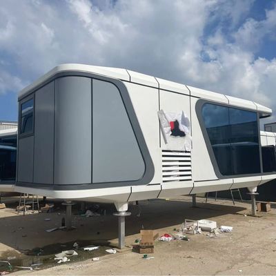 モジュール型宇宙カプセルハウス ホテル・ヴィラ 豪華なプリファブデザイン ポストモダン様式