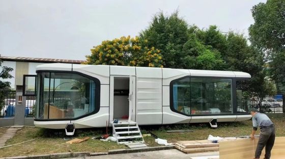 コンテナハウス モジュール型 耐久性 贅沢 ミニ ミニプリファブハウス 浴室 キッチン