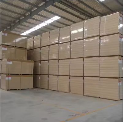 formaldehyde 排放基準 E1 白色ラミネート メラミン面の木製MDF板