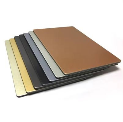 防火アルミ合金複合板 3mm 4mm 5mm 外部用PE/PVDF ACPシート